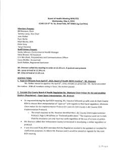 l lPage - Cascade City County Health Department