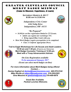 Midway Flyer - Troop 652 BSA Brecksville Ohio