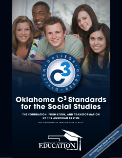 Oklahoma History - Oklahoma Council for the Social Studies