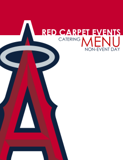Catering Menu