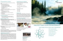 The Rad File - Pace Analytical