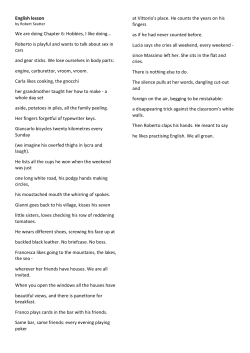 English lesson We are doing Chapter 6: Hobbies, I like doing