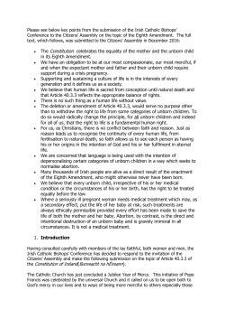 The Constitution celebrates the equality of the mother and the