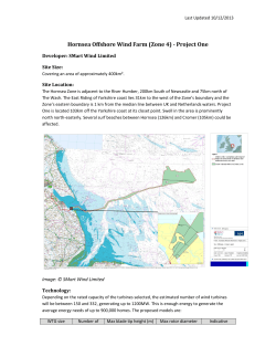 Hornsea One - Surfers Against Sewage