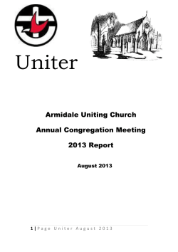 Uniter - Armidale Uniting Church