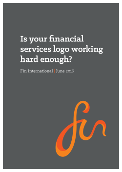 Is your financial services logo working hard