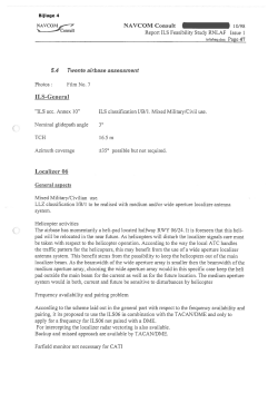 NAVCOM Consult ILS-General Localizer 06 General