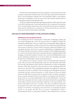 Globalization and crop genetic diversity