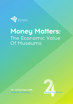 Money Matters: The Economic Value of Museums