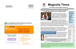 Summer - Magnolia Clubhouse