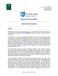 details. - KC Scholars