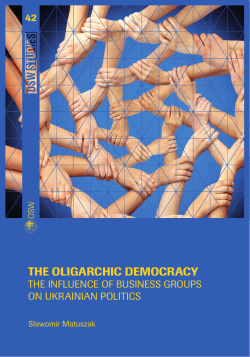 The Oligarchic Democracy - The Web site cannot be found