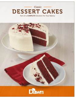 dessert cakes