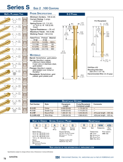 S-2-A-8.3-G D/C Datasheet