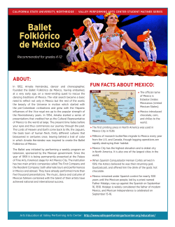 Ballet Folkl&oacute;rico de M&eacute;xico - Valley Performing Arts Center