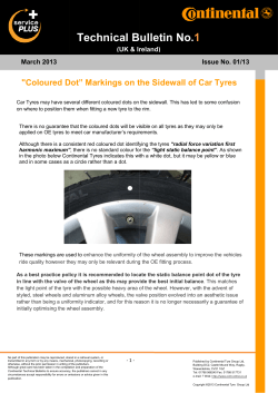 Car Tyres - Continental Tires