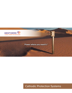 Cathodic Protection Systems - Gentherm Global Power Technologies