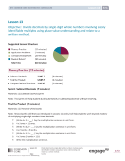 Lesson 13 - EngageNY