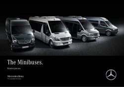 The Minibuses. - Mercedes-Benz