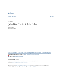 "John Fisher" Visits St. John Fisher