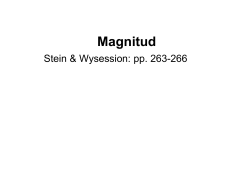 Magnitud