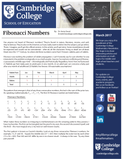 March 2017 - Cambridge College