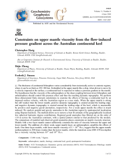 2010 - University of Colorado Boulder