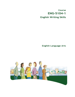 ENG-5104-1 - Implementing Diversified Basic Education in Quebec