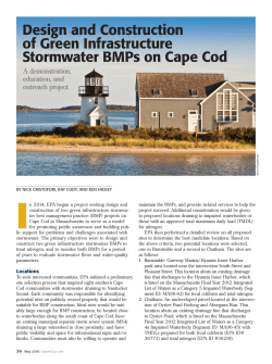 Design and Construction of Green Infrastructure Stormwater BMPs