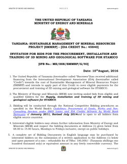 09.08.2016invitation.. - Ministry of Energy and Minerals