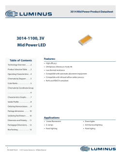 MP-3014-1100 - Luminus Devices