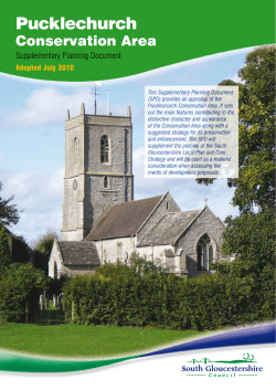 Pucklechurch Conservation Area SPD
