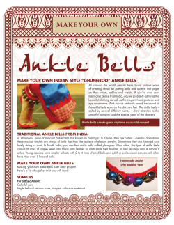 Ankle Bells - Daria Music