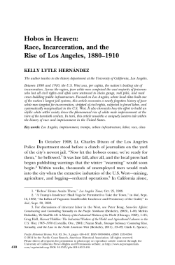 Hobos in Heaven: Race, Incarceration, and the Rise of Los Angeles