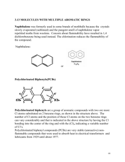 3.13 MOLECULES WITH MULTIPLE AROMATIC RINGS