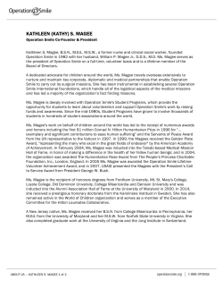 kathleen (kathy) s. magee