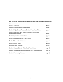 How to Estimate the Cost of a Clean Room and Data Center