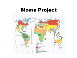 Biome Brochure Project