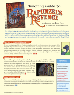 Rapunzel`s Revenge Teacher`s Guide