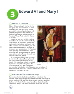 Edward VI and Mary I