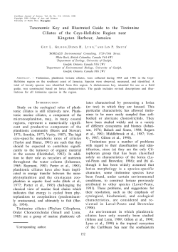 Taxonomic Key and Illustrated Guide to the
