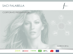 Corporate PPT March 2016