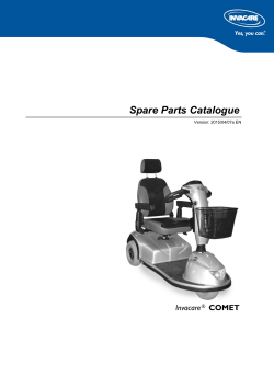 Comet Spare Parts List