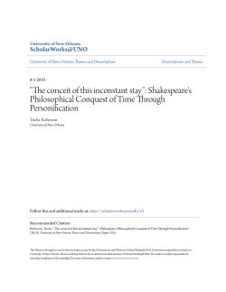 "The conceit of this inconstant stay
