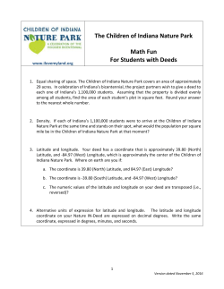 check out these fun problems - Children of Indiana Nature Park