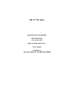 The Flying Flea How To Build and Fly It - Pou