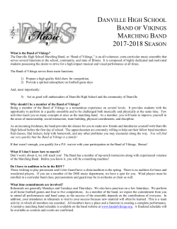 Oswego East High School Marching Band