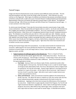 Toenail Fungus. - Wonderment Gardens