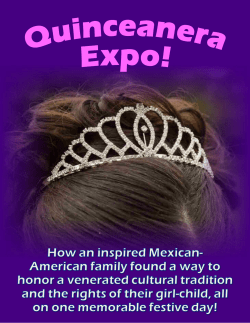 Quinceanera Expo! - Women`s Justice Center