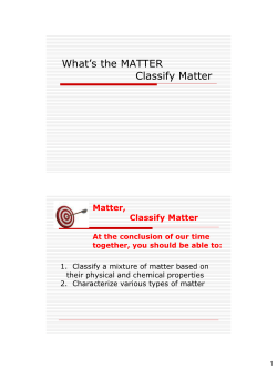 Matter 2 Classify PDF